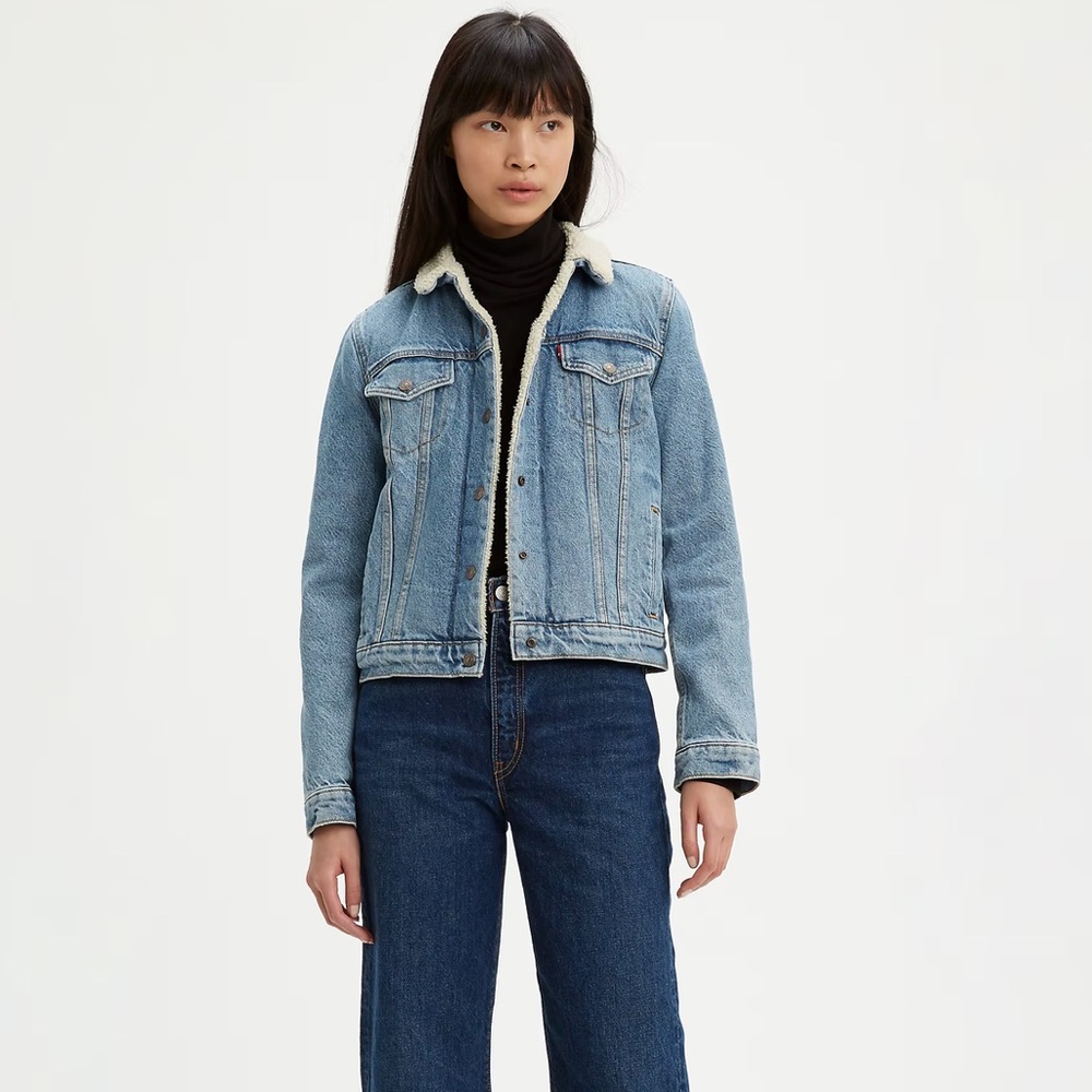 Levi’s Sherpa Trucker Denim Jacket